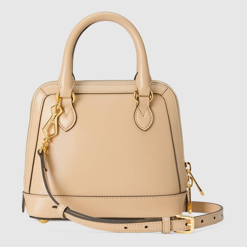 Gucci Horsebit 1955 Mini Top Handle Bag Shoulder Bag 640716 Beige